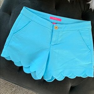 NWOT sz 2 Lilly Pulitzer buttercup stretch shorts